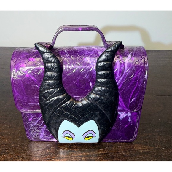 Disney Other - Disney Deal Littles Villains Maleficent Mini Sleeping Beauty Handbag Satchel Bag